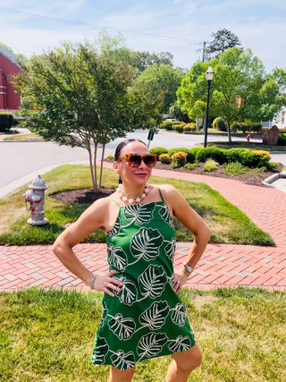 Leaf It to Me Mini Dress