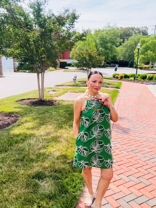 Leaf It to Me Mini Dress