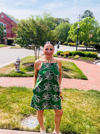 Leaf It to Me Mini Dress