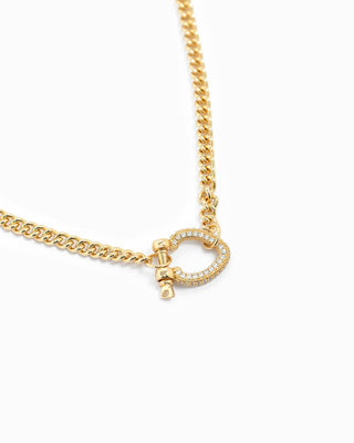 Legacy Horsebit Carabiner Necklace