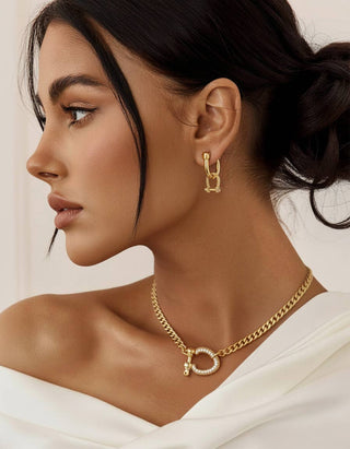 Legacy Horsebit Carabiner Necklace