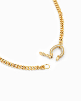 Legacy Horsebit Carabiner Necklace