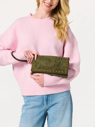 Lennon Cross-Body/Wristlet | Olive