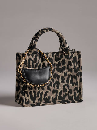 Leo Leopard MIni Tote
