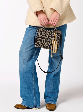 Leo Leopard MIni Tote
