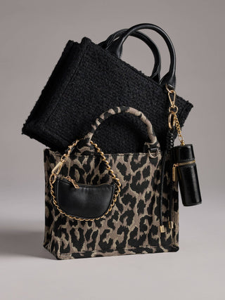 Leo Leopard MIni Tote