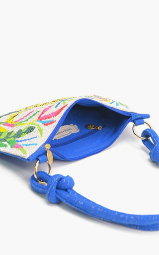 Leopard Beaded Shoulder Bag