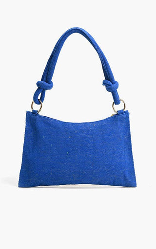 Leopard Beaded Shoulder Bag