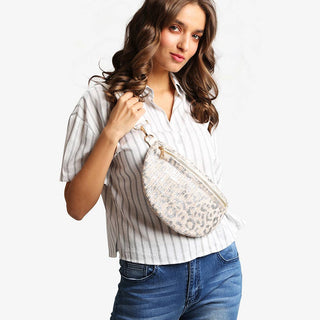 Leopard Crossbody Belt Bag