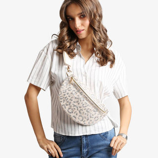 Leopard Crossbody Belt Bag