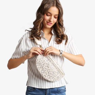 Leopard Crossbody Belt Bag