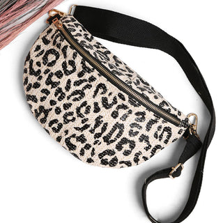 Leopard Crossbody Belt Bag