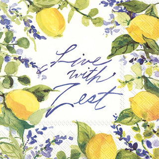 Live With Zest Paper Cocktail Napkins