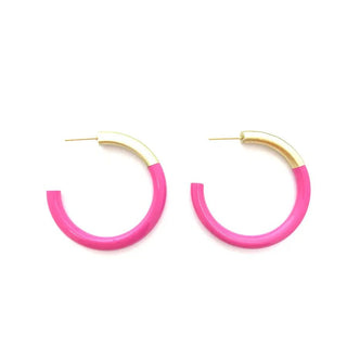 Liz Medium Hoop Earrings
