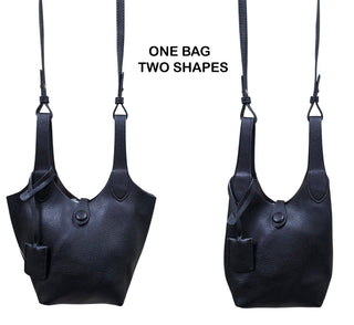 Loren Bucket Tote Crossbody Bag