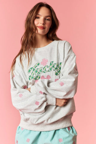 lucky clover sweatshirt