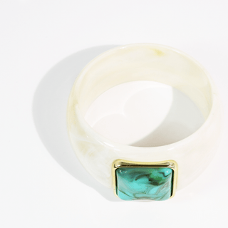 Lucky Girl Turquoise Bangle
