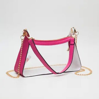 Marilyn Clear Satchel Bag