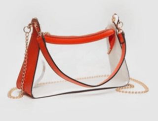 Marilyn Clear Satchel Bag
