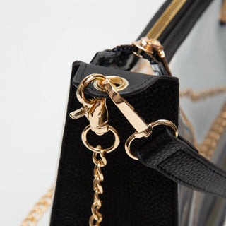 Marilyn Clear Satchel Bag