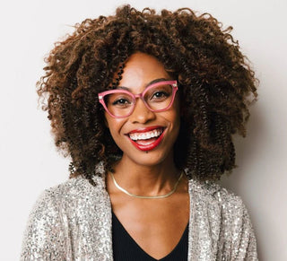 Marquee Reading Glasses Red/Spice Quartz