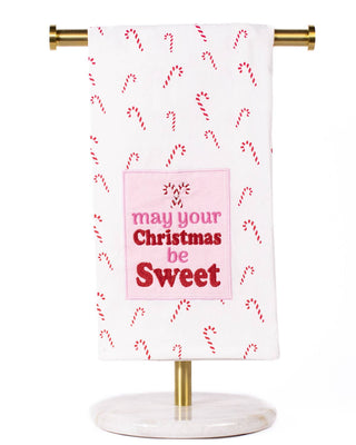 May Your Christmas Be Sweet Hand Towel