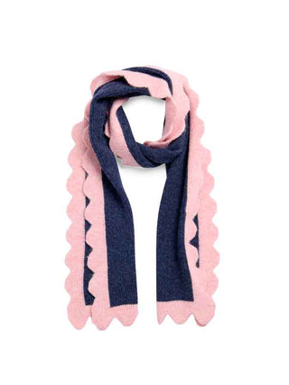 scalloped scarf