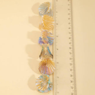 Mermaidcore Seashell Mini Claw Hair Clip Set