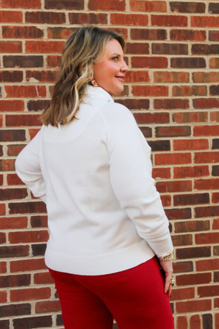 Merry Glow Girl Sweater