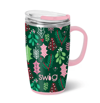Merry Mistletoe Travel Mug 18oz