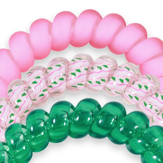 Merry Pinkmas Large Hair Ties