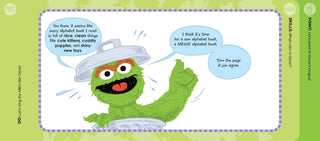 Messy Alphabet Book: A Sesame ABC Book! (HC)