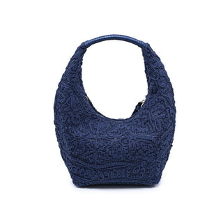Micah Lace-Textured Slouchy Hobo Bag