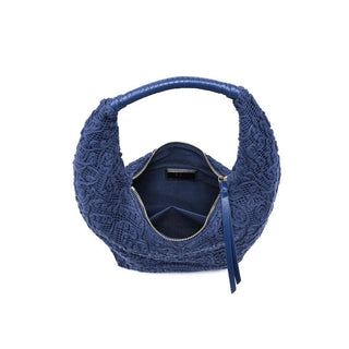 Micah Lace-Textured Slouchy Hobo Bag