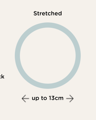 Millennial Pink Large Hair Ties