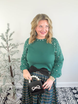 Mistletoe Midi Skirt