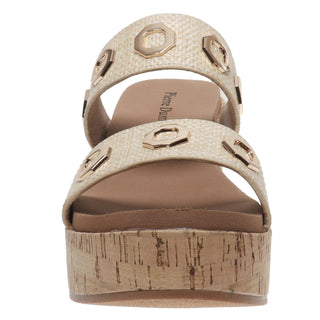 Mood Cork Platform Slide Sandals