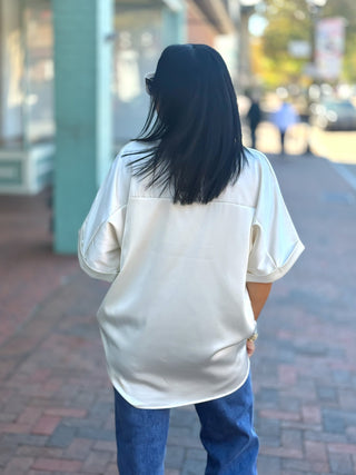 Moonlit Pearl Blouse