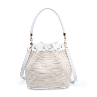 Nantucket Seaside Woven Bucket Crossbody