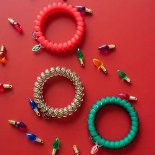 Naughty Or Nice Large Hair Ties