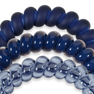 Nightfall Navy Large Hair Ties