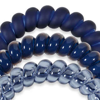Nightfall Navy Large Hair Ties