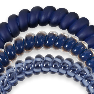 Nightfall Navy Small Hair Ties