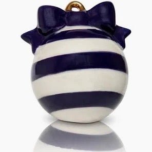 Nora Fleming | Deck The Halls, Blue Ornament Mini