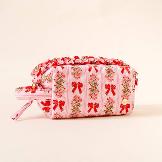 Oh So Merry Quilted Cosmetic Pouch