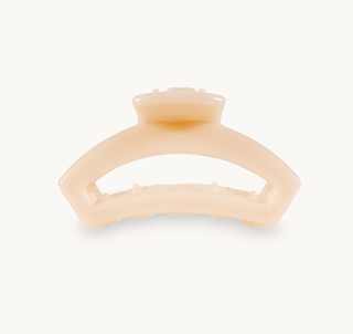 Open Almond Beige Tiny Hair Clip