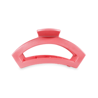 Open Calming Coral Medium Hair Clip