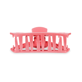 Open Calming Coral Medium Hair Clip