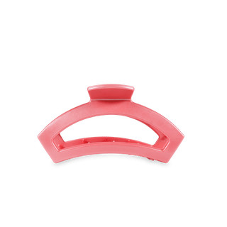 Open Calming Coral Tiny Hair Clip