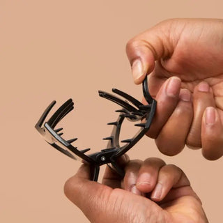 Open Coconut White Large Hair Clip